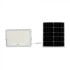 Proiector LED 30W corp alb cu panou solar 240W baterie fast charge inlocuibila si control inteligent cu telecomanda IP65