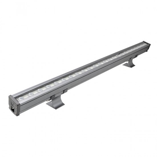 Corp de iluminat LED liniar etans 24W tip wallwasher XFLOW 1000mm UGR<16