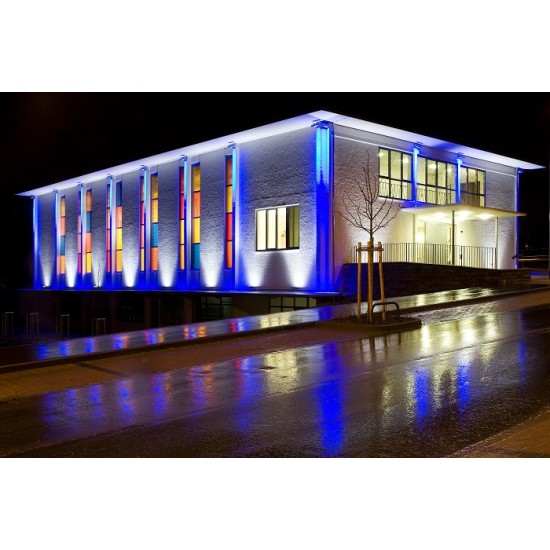 Corp de iluminat LED liniar etans 12W tip wallwasher XFLOW 500mm UGR<16