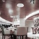 Plafoniera LED inteligenta 24W Smart dimabila RGB 3in1 compatibil Amazon Alexa si Google Home IP20 aspect instelat