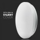 Plafoniera LED inteligenta 24W Smart dimabila RGB 3in1 compatibil Amazon Alexa si Google Home IP20 aspect instelat