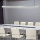 Corp de iluminat cu LED interconectabil suspendat 40W CIP SAMSUNG 120cm Corp Argintiu lumina neutra IP20