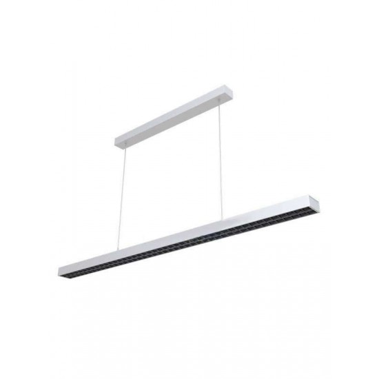Corp de iluminat cu LED suspendat 60W CIP SAMSUNG 120cm Alb Neutru Corp Alb - iluminare sus/jos