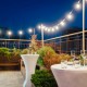 Sir de lumini LED cu 10 becuri 5 metri Alb Cald