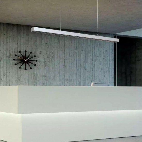 Corp de iluminat cu LED suspendat 60W CIP SAMSUNG 120cm Alb Neutru Corp Argintiu - iluminare sus/jos