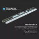 Corp de iluminat etans cu LED 48W cip SAMSUNG 150cm cu Kit de Emergenta 3h