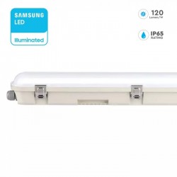 Corp de iluminat etans cu LED 48W cip SAMSUNG 150cm cu Kit de Emergenta 3h