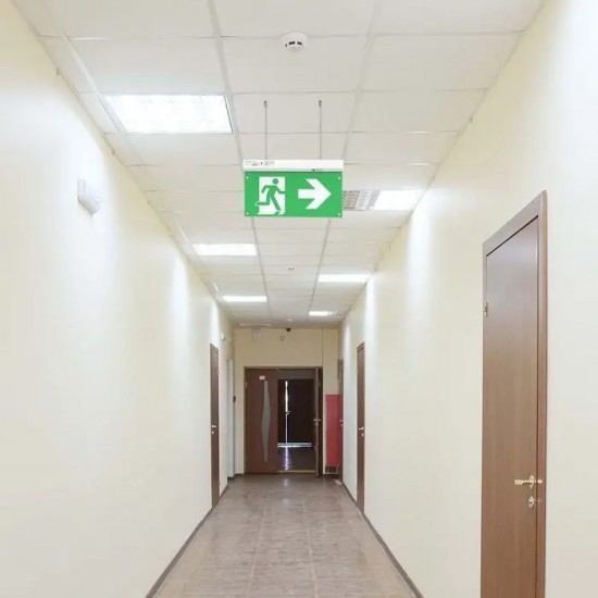 Lampa LED de siguranta 2.5W autonomie 3h montaj universal 4in1 IP20 alb rece