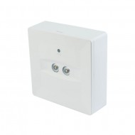 Corp de iluminat LED de siguranta XARROW 3.5W patrat nepermanent 3h montaj incastrat sau aparent IP40