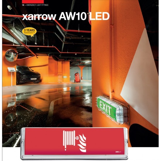 Lampa LED de urgenta etansa 7.5W XARROW Montaj Aparent