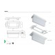 Lampa LED de siguranta etansa 7.5W XARROW autonomie 3h montaj aplicat IP65