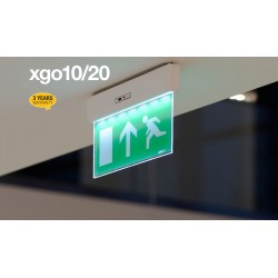 Lampa LED de siguranta 2h XGO 0.5W Sageata Dreapta Montaj Aparent