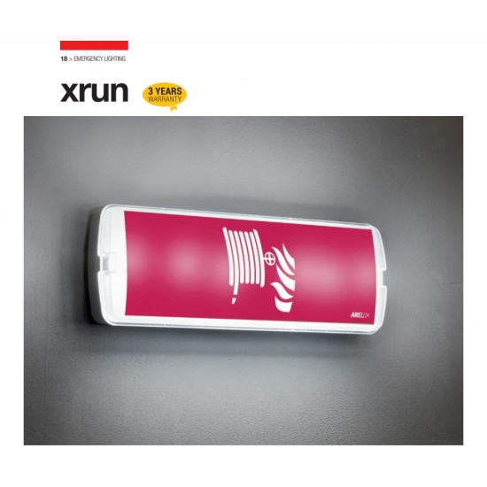 Lampa LED de urgenta 3W XRUN autonomie 3h IP20