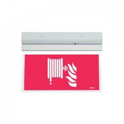 Lampa LED de siguranta 2W XWAY marcaj HIDRANT autonomie 3h montaj aplicat IP20