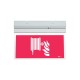 Lampa LED de siguranta 2W XWAY marcaj HIDRANT autonomie 3h montaj aplicat IP20