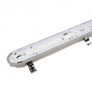 Corp de iluminat etans cu LED 40W 120cm cu Kit de Emergenta 3h IP65