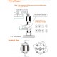 Kit de emergenta 3h pentru lampi industriale high bay LED SCHRACK ARKTUR