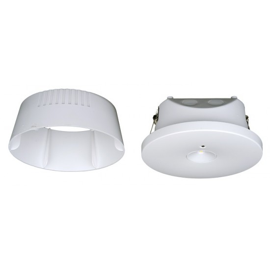 Corp de iluminat de siguranta antipanica Schrack K6 ERT-LED 3h autotest montaj universal IP20