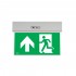 Lampa LED de siguranta 2h XGO 0.5W Sageata Sus Montaj Aparent