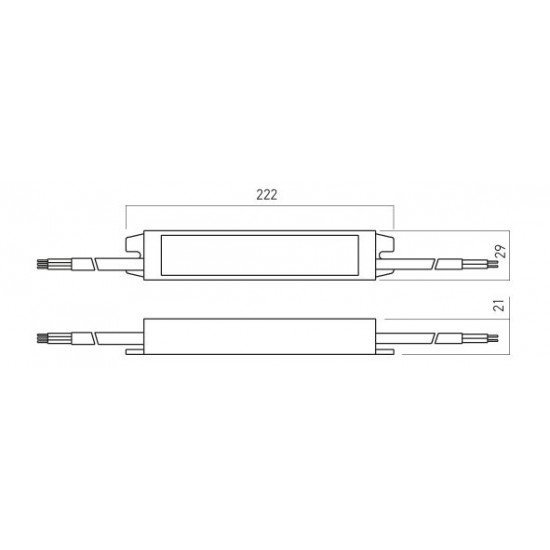 Sursa de alimentare banda LED de exterior 30W 12V IP67