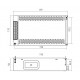 Sursa de alimentare banda LED de interior 240W 24V IP20