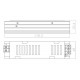 Sursa de alimentare ingusta pentru banda LED de interior 100W 24V IP20