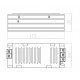 Sursa de alimentare ingusta pentru banda LED de interior 35W 24V IP20