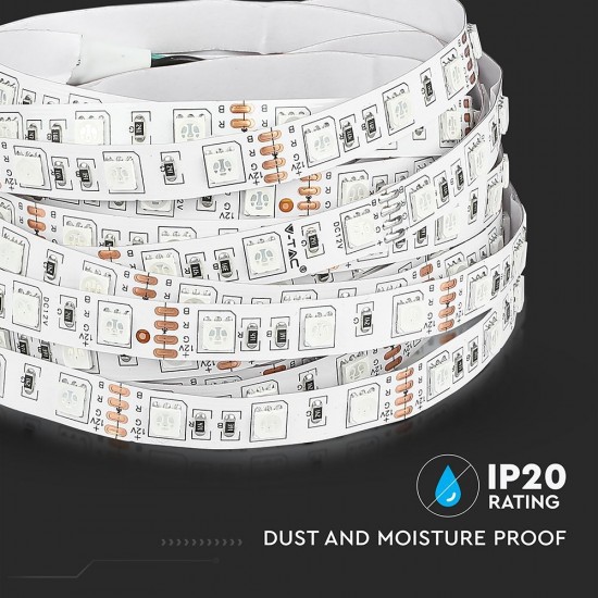 Banda LED SMD5050 60 LED RGB IP20