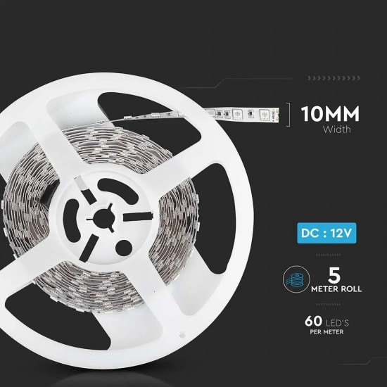 Banda LED SMD5050 60 LED IP20 Alb Cald