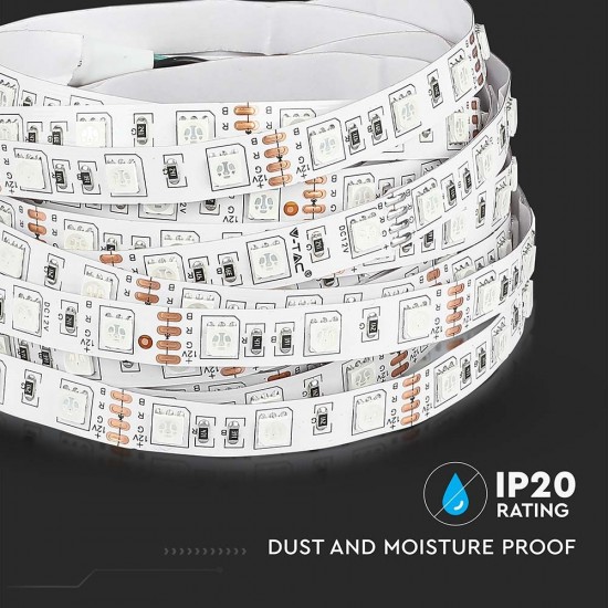 Banda LED SMD5050 60 LED IP20 Verde