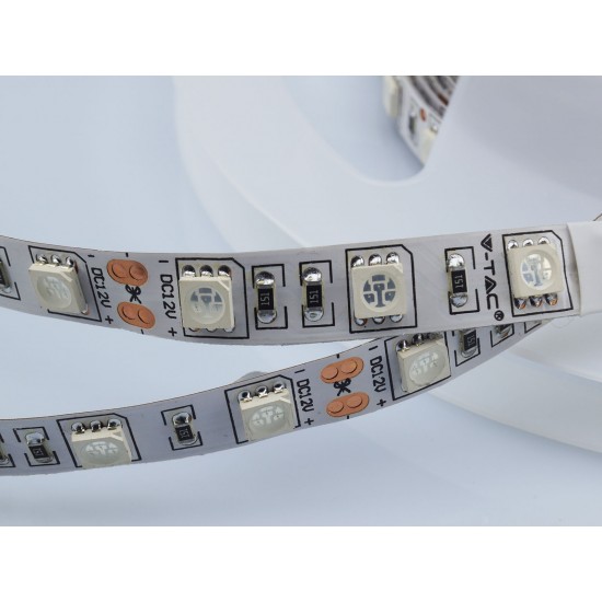 Banda LED SMD5050 60 LED IP20 Verde
