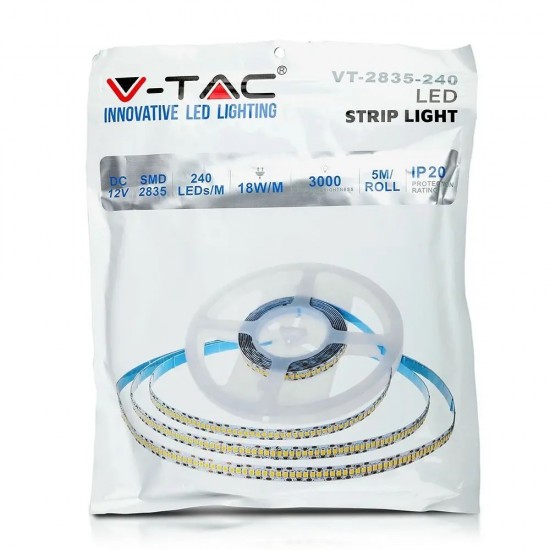 Banda LED SMD2835 240 LED IP20 Alb Neutru