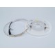 Banda LED SMD5050 60 LED 24V IP20 Alb Cald
