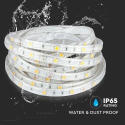 Banda LED SMD5050 30 LED IP65 Alb Neutru