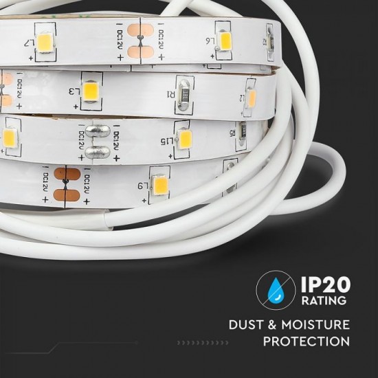 Set Banda LED 3W cu senzor miscare pentru pat single dimabila lumina neutra