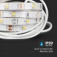 Set Banda LED 3W cu senzor miscare pentru pat single dimabila lumina neutra