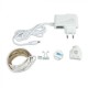 Set Banda LED 3W cu senzor miscare pentru pat single dimabila lumina neutra