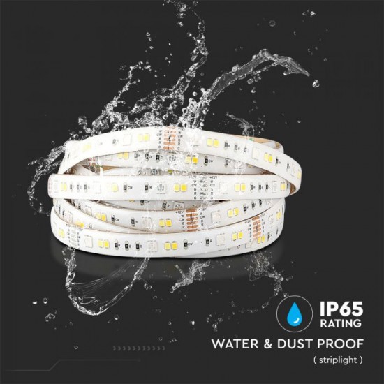 Set Banda LED etansa SMART 4W/ml RGBW si Controler WIFI compatibil cu Alexa & Google Home