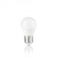 Bec LED SFERA 6W E27 G45 termoplastic CRI80 alb