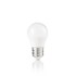 Bec LED SFERA 6W E27 G45 termoplastic CRI80 alb