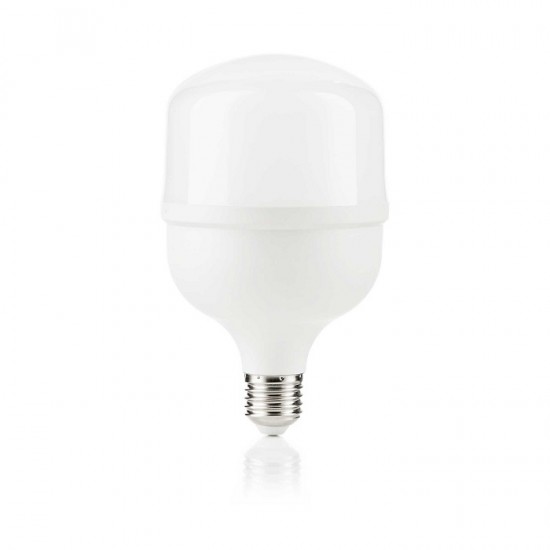 Bec LED BIN 30W E27 termoplastic CRI80 alb