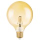 Bec LED Filament 7.5W E27 Dimabil Glob Osram Vintage Amber - lumina calda