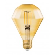 Bec LED Filament 4.5W E27 Diamant Osram Vintage Alb Cald