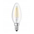Bec LED lumanare filament clar 4W OSRAM Value E14 B40 lumina calda