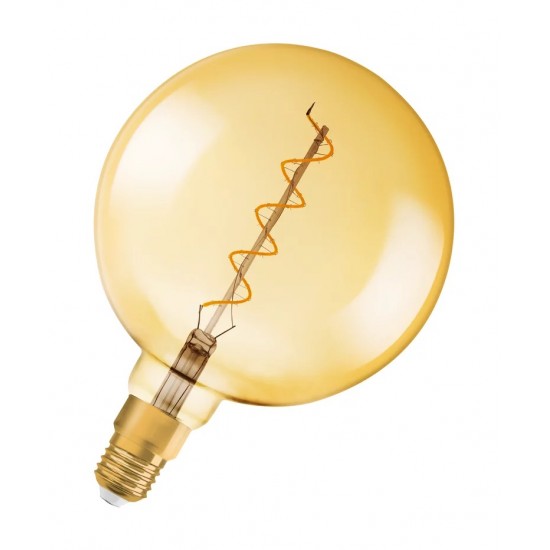 Bec LED Filament 4W E27 Dimabil Big Globe Osram Vintage Amber
