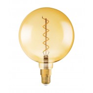 Bec LED Filament 4W E27 Dimabil Big Globe Osram Vintage Amber