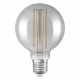 Bec LED filament sticla fumurie 11W Dimabil OSRAM Vintage 1906 Globe 125 E27 lumina calda 1800K