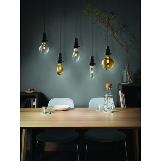 Bec LED Filament 7.5W E27 Dimabil Glob Osram Vintage Amber - lumina calda