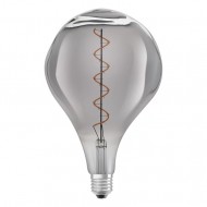 Bec LED filament fumuriu 4.5W OSRAM Vintage 1906 ET165 Dimabil E27 1700K