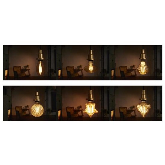 Bec LED Filament 4.5W E27 Oval Osram Vintage Alb Cald